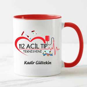 112 Acil Tıp Teknisyeni Kupa Bardağı - Thumbnail