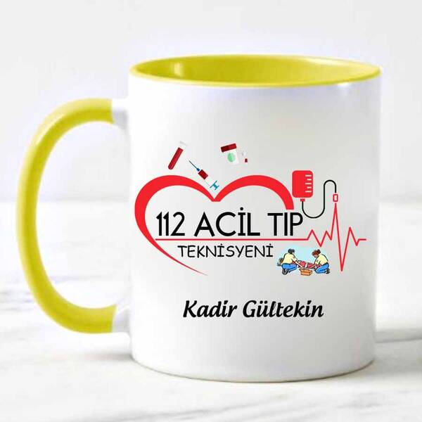 112 Acil Tıp Teknisyeni Kupa Bardağı