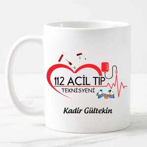 112 Acil Tıp Teknisyeni Kupa Bardağı - Thumbnail