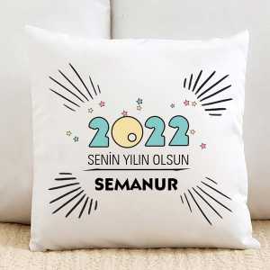 - 2022 Mesajlı Yastık  - 2022 Mesajlı Yastık