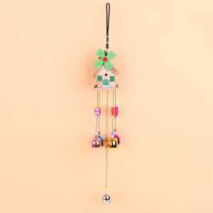  - Ahşap Ev Model Rüzgar Çanı