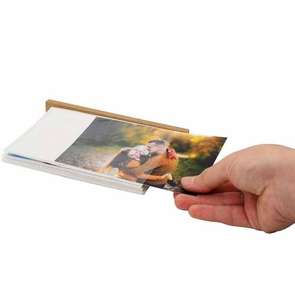 Ahşap Sandıklı 10cmx15cm Fotoğraf Albümü