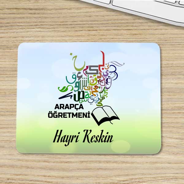 Arapça Öğretmenine Hediye Mouse Pad