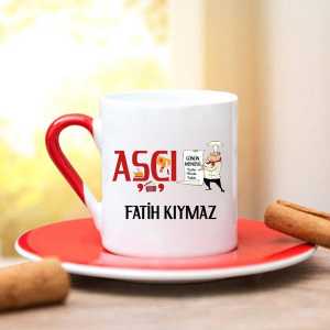 Aşçı Türk Kahve Fincanı - Thumbnail