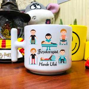 - Bayan Fizyoterapist Latte Fincanı  - Bayan Fizyoterapist Latte Fincanı