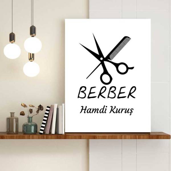 Berber Hediyesi Kanvas Tablo