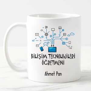 Bilişim Teknolojileri Öğretmeni Kupa Bardağı - Thumbnail