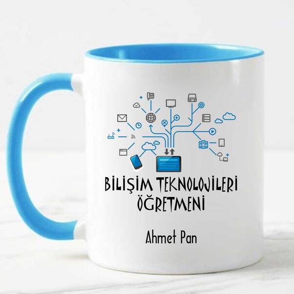 Bilişim Teknolojileri Öğretmeni Kupa Bardağı