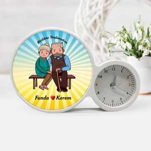  - Birlikte Yaşlanalım İsimli Saatli Sihirli Ayna