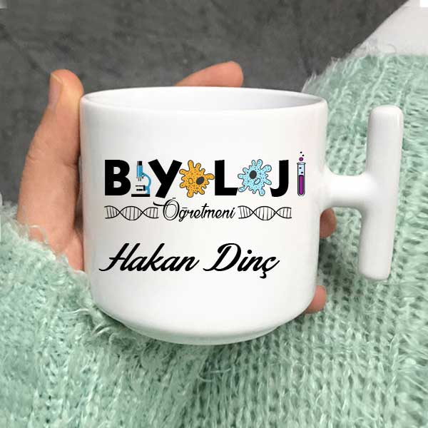 Biyoloji Öğretmeni Latte Fincanı