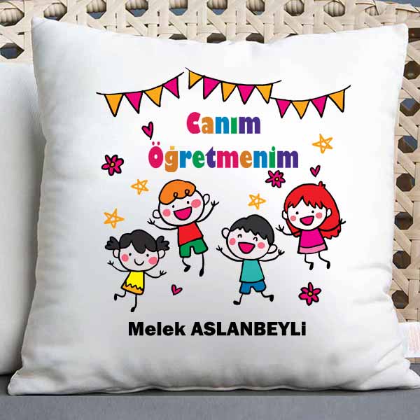 Canım Öğretmenim İsimli Yastık