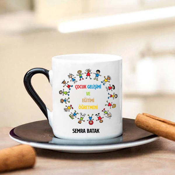 Çocuk Gelişimi Ve Eğitimi Öğretmeni Türk Kahve Fincanı