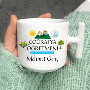 - Coğrafya Öğretmeni Latte Fincanı  - Coğrafya Öğretmeni Latte Fincanı