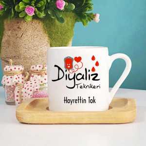 Diyaliz Teknikeri Türk Kahve Fincanı - Thumbnail