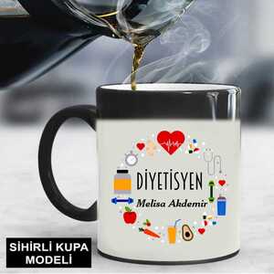 Diyetisyene İsimli Kupa Bardak - Thumbnail