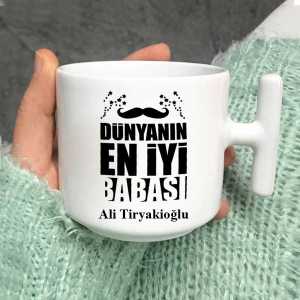 - Dünyanın En İyi Babası Latte Fincanı  - Dünyanın En İyi Babası Latte Fincanı