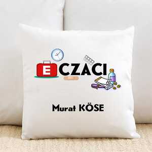 - Eczacıya Hediye İsimli Yastık  - Eczacıya Hediye İsimli Yastık