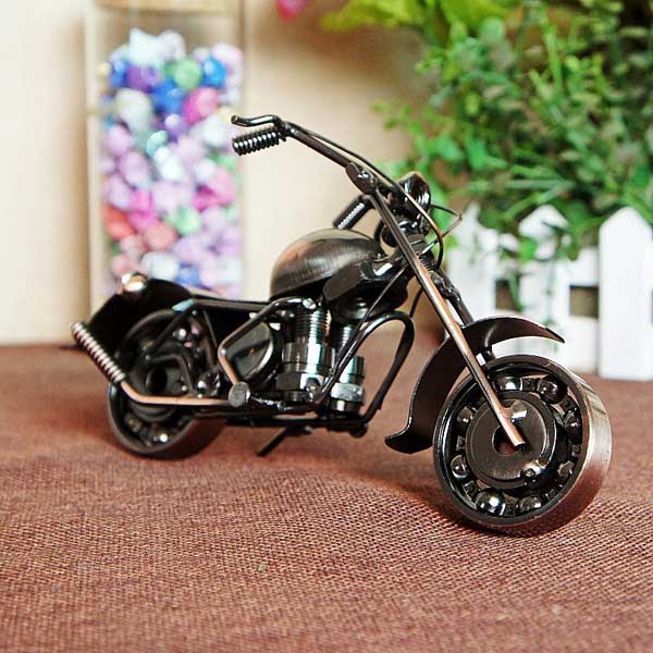El Yapımı Bakır Metal Motosiklet