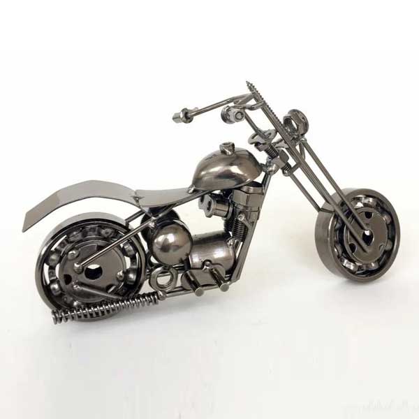 El Yapımı Metal Motosiklet