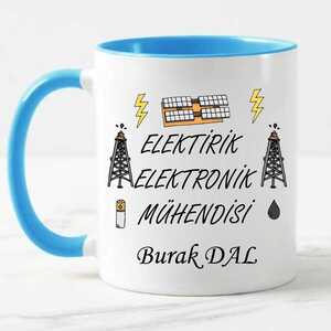 Elektrik Elektronik Mühendisine Hediye Kupa Bardak - Thumbnail