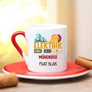 Elektrik Mühendisi Türk Kahve Fincanı - Thumbnail
