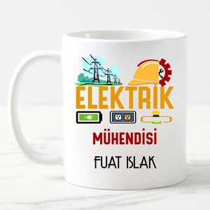 Elektrik Mühendisine Hediye Kupa Bardak - Thumbnail