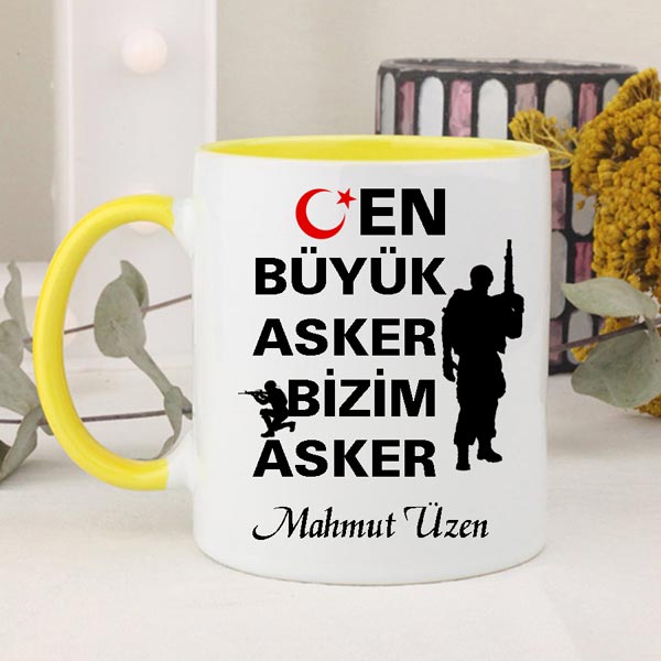 En Büyük Asker Bizim Asker Kupa Bardak