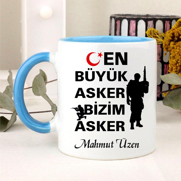 En Büyük Asker Bizim Asker Kupa Bardak