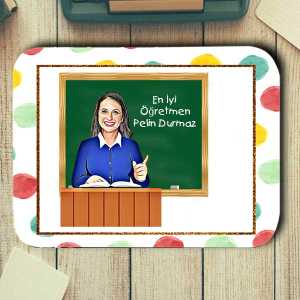 - En İyi Öğretmen Karikatürlü Mouse Pad  - En İyi Öğretmen Karikatürlü Mouse Pad