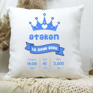  - Erkek Bebek Doğum Özellikli Yastık
