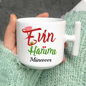  - Evin Hanımı Latte Fincanı