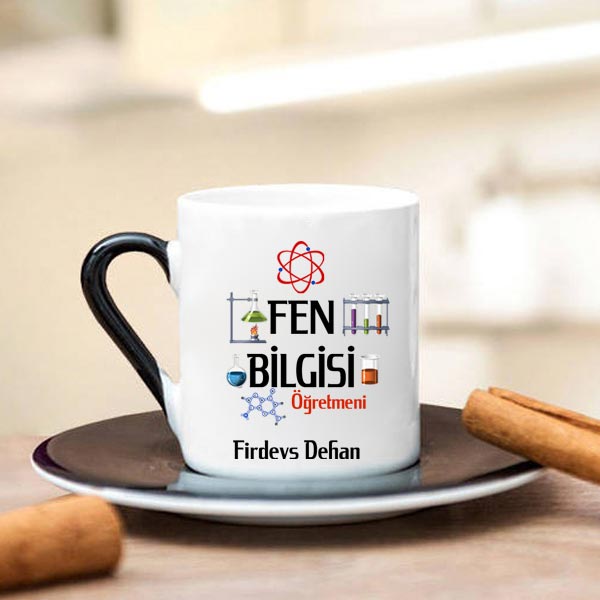 Fen Bilgisi Öğretmeni Türk Kahve Fincanı