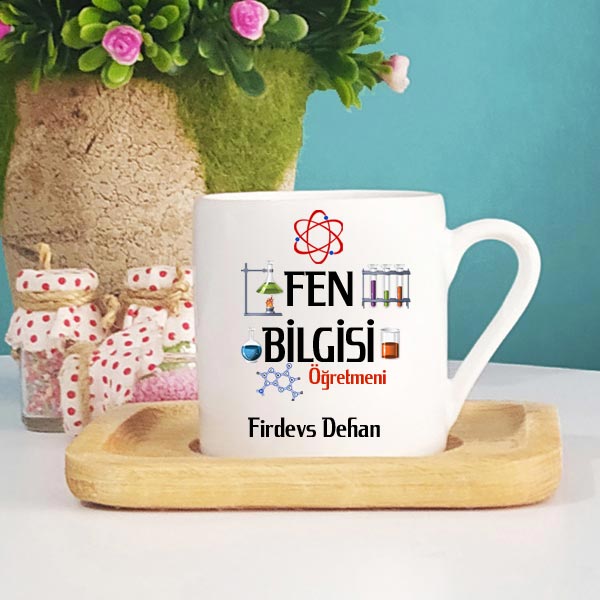 Fen Bilgisi Öğretmeni Türk Kahve Fincanı