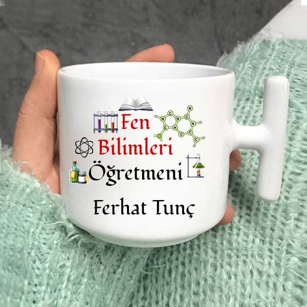 Fen Bilimleri Öğretmeni Latte Fincanı