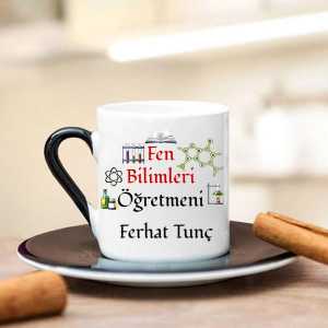 Fen Bilimleri Öğretmeni Türk Kahve Fincanı - Thumbnail