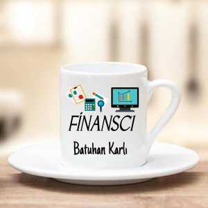 Finanscı Türk Kahve Fincanı - Thumbnail