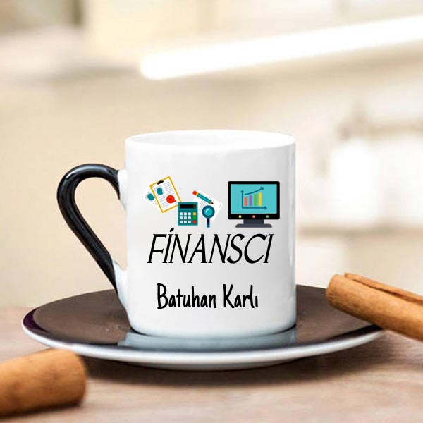 Finanscı Türk Kahve Fincanı