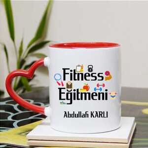 Fitness Eğitmenine Hediye Kupa Bardak - Thumbnail