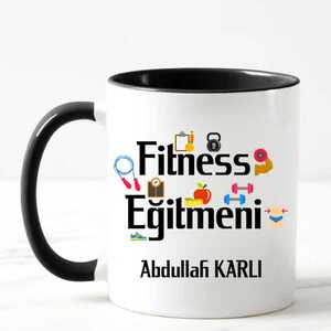 Fitness Eğitmenine Hediye Kupa Bardak - Thumbnail