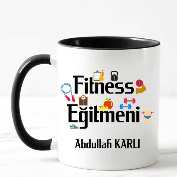 Fitness Eğitmenine Hediye Kupa Bardak