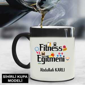 Fitness Eğitmenine Hediye Kupa Bardak - Thumbnail