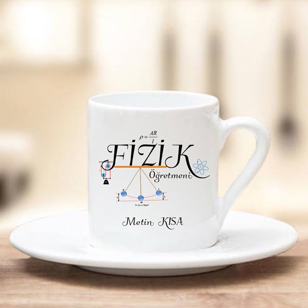 Fizik Öğretmeni Türk Kahve Fincanı