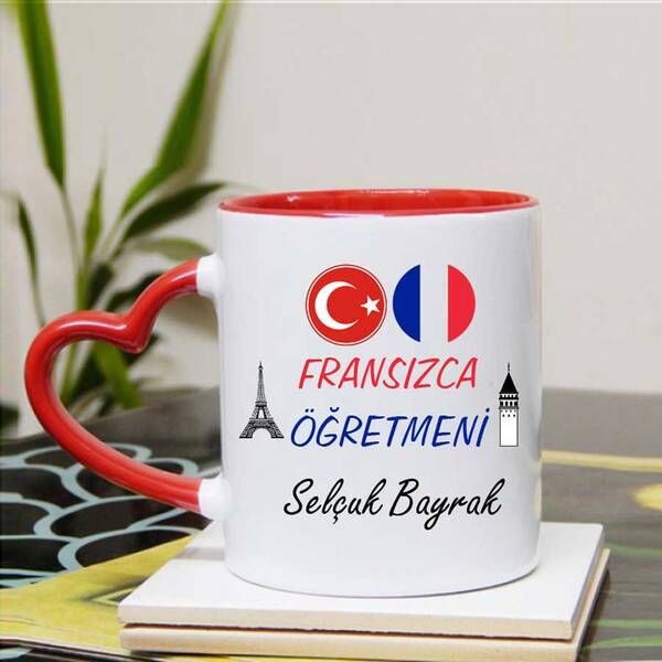 Fransızca Öğretmenine Hediye Kupa Bardak