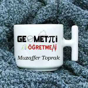 - Geometri Öğretmeni Latte Fincanı  - Geometri Öğretmeni Latte Fincanı