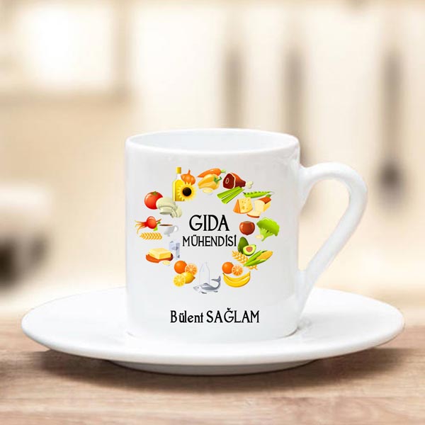 Gıda Mühendisi Türk Kahve Fincanı