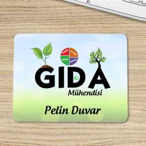  - Gıda Mühendisine Hediye İsimli Mouse Pad