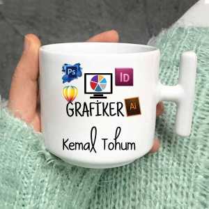 - Grafiker Latte Fincanı  - Grafiker Latte Fincanı