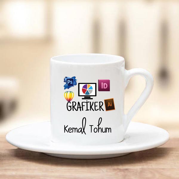 Grafiker Türk Kahve Fincanı