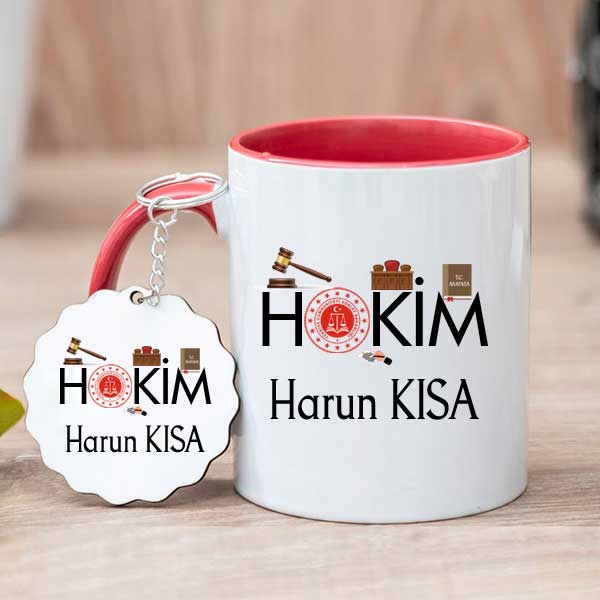 Hakim Hediyesi Kupa Bardak Ve Anahtarlık