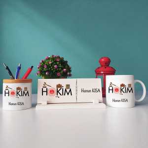  - Hakime Hediye Kupa Bardağı Kalemliği ve İsimliği